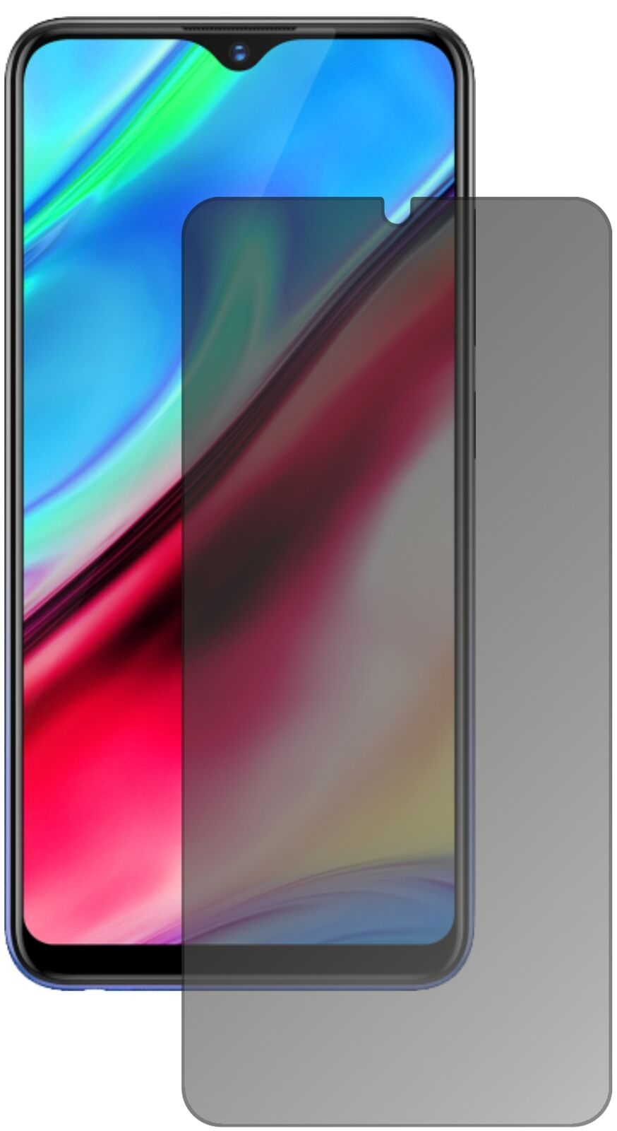 Blickschutzfolie für Vivo Y91i matt Schutzfolie Privacy