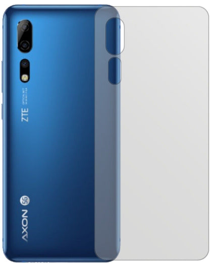 1x Schutzfolie matt für Axon 10 Pro Rückseite Display-Schutzfolie