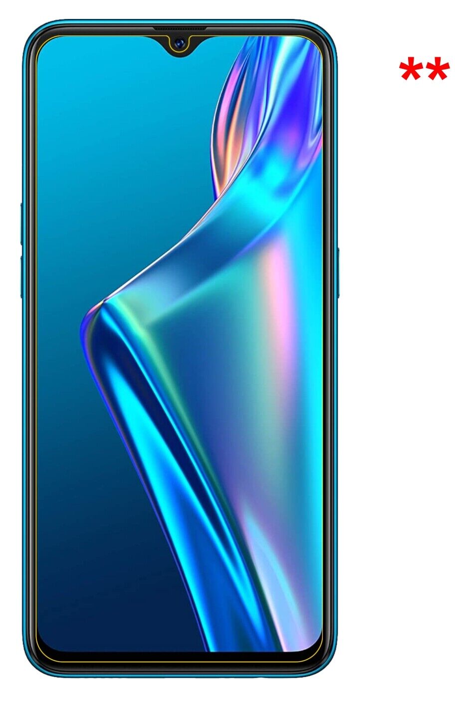 Dünne und klare Folie passend zugeschnitten für Oppo A12