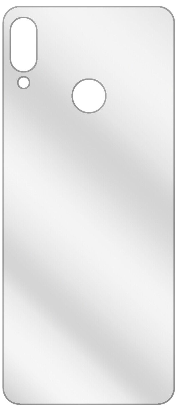 5x Schutzfolie klar für Huawei Nova Lite 3 Rückseite Display-Schutzfolie