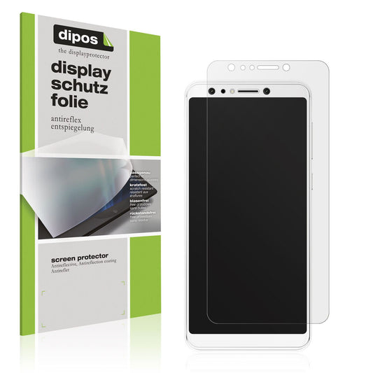 Matte Displayschutzfolie von dipos passend für Asus Zenfone 5 Selfie Pro, präziser Zuschnitt und blasenfrei montiert