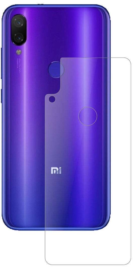 1x 9H Schutzfolie matt für Xiaomi Mi Play Rückseite Panzerfolie
