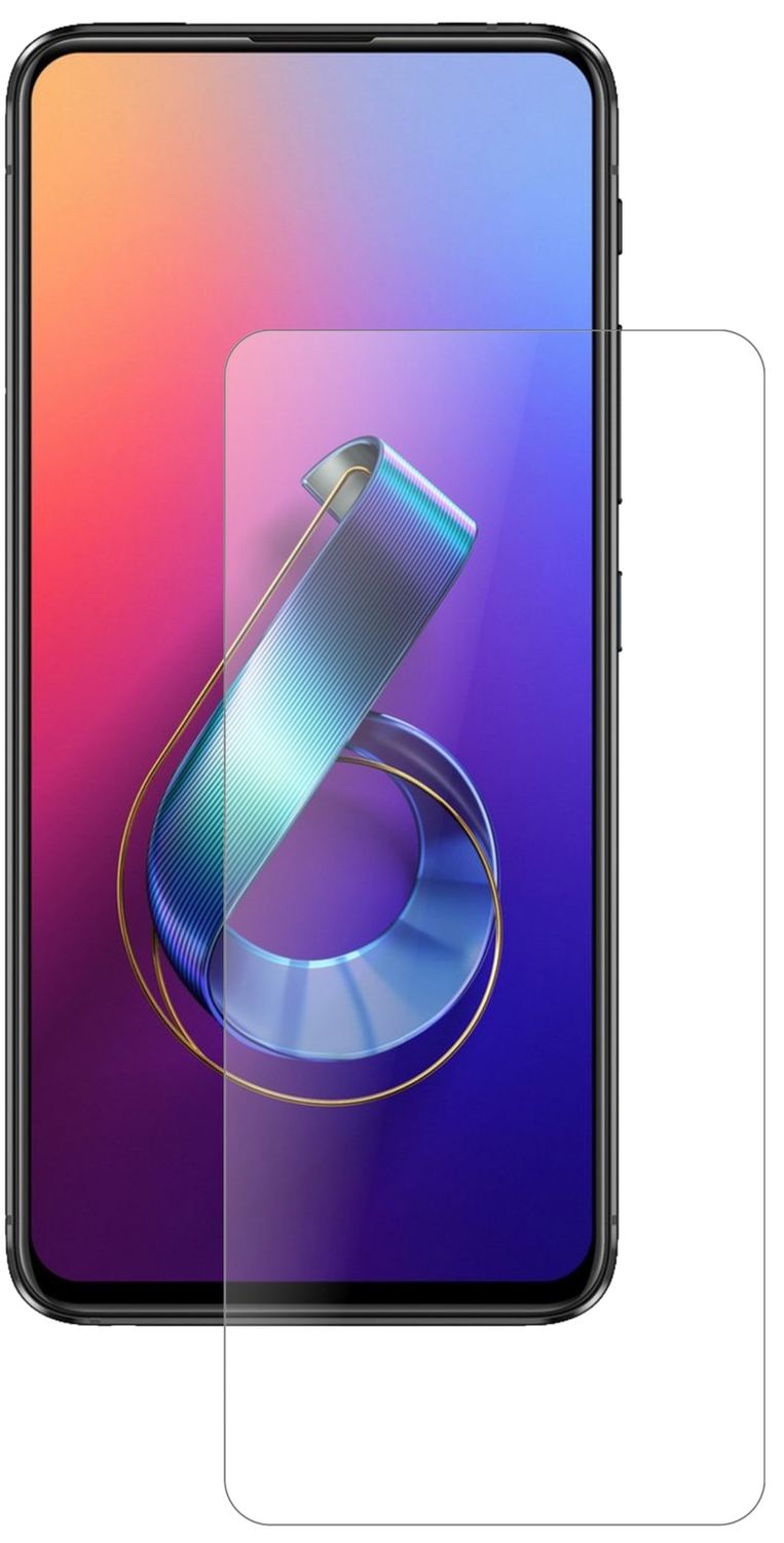 1x 9H Schutzfolie matt für Asus Zenfone 6 (ZS630KL) Panzerfolie