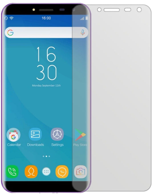 Matte Displayschutzfolie von dipos passend für Oukitel C8, präziser Zuschnitt und blasenfrei montiert