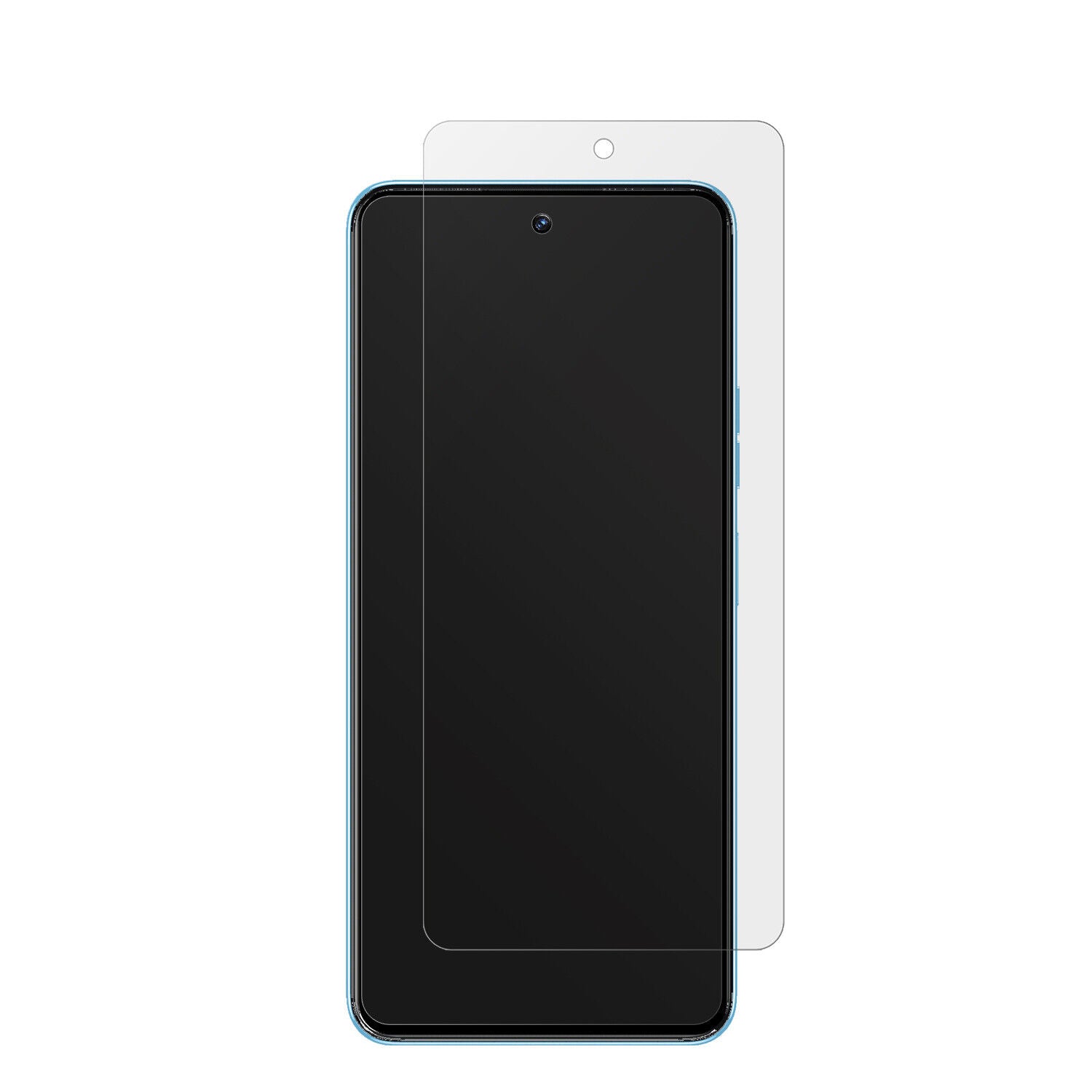 TecnoCamon 19 Neo mit aufgebrachter dipos Displayschutzfolie, die lästige Fingerabdrücke minimiert