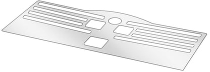 1x Schutzfolie klar für Philips EP5340/10 Tropfblech Display-Schutzfolie