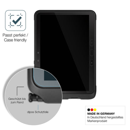 1x 9H Schutzfolie für Samsung Galaxy Tab Active 4 Pro Panzerfolie