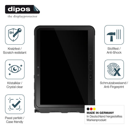 1x 9H Schutzfolie für Samsung Galaxy Tab Active 4 Pro Panzerfolie