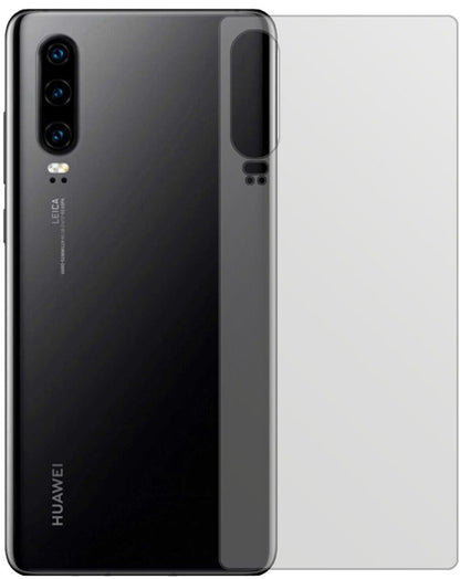 5x Schutzfolie matt für Huawei P30 Rückseite Display-Schutzfolie