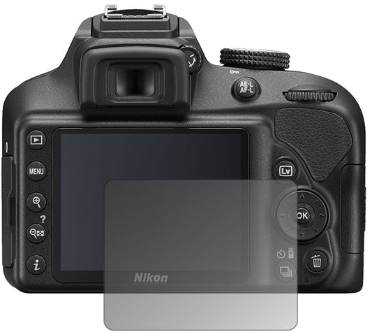 Blickschutzfolie von dipos passend für Nikon 3500, präziser Zuschnitt und blasenfrei montiert
