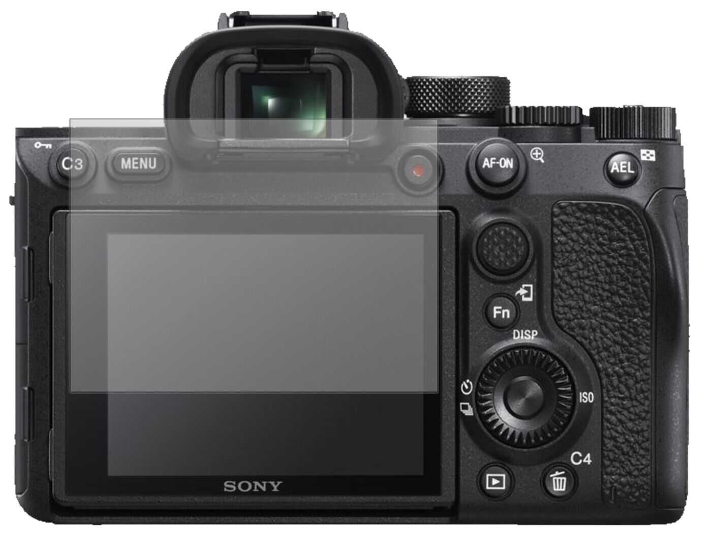 1x Schutzfolie matt für Sony Alpha 7R IVA Display-Schutzfolie