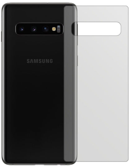 5x Schutzfolie matt für Samsung Galaxy S10 Plus Rückseite Display-Schutzfolie