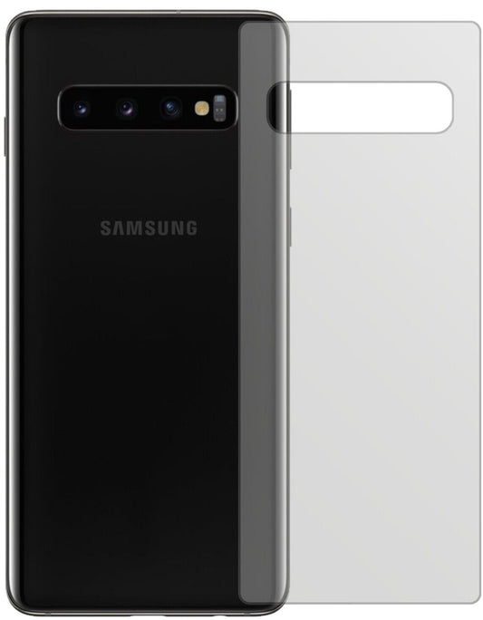 5x Schutzfolie matt für Samsung Galaxy S10 Rückseite Display-Schutzfolie