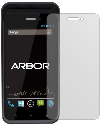 Matte Displayschutzfolie von dipos passend für Arbor Gladius 5, präziser Zuschnitt und blasenfrei montiert