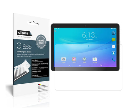 1x 9H Schutzfolie matt für Lectrus 10.1 Zoll Tablet Panzerfolie