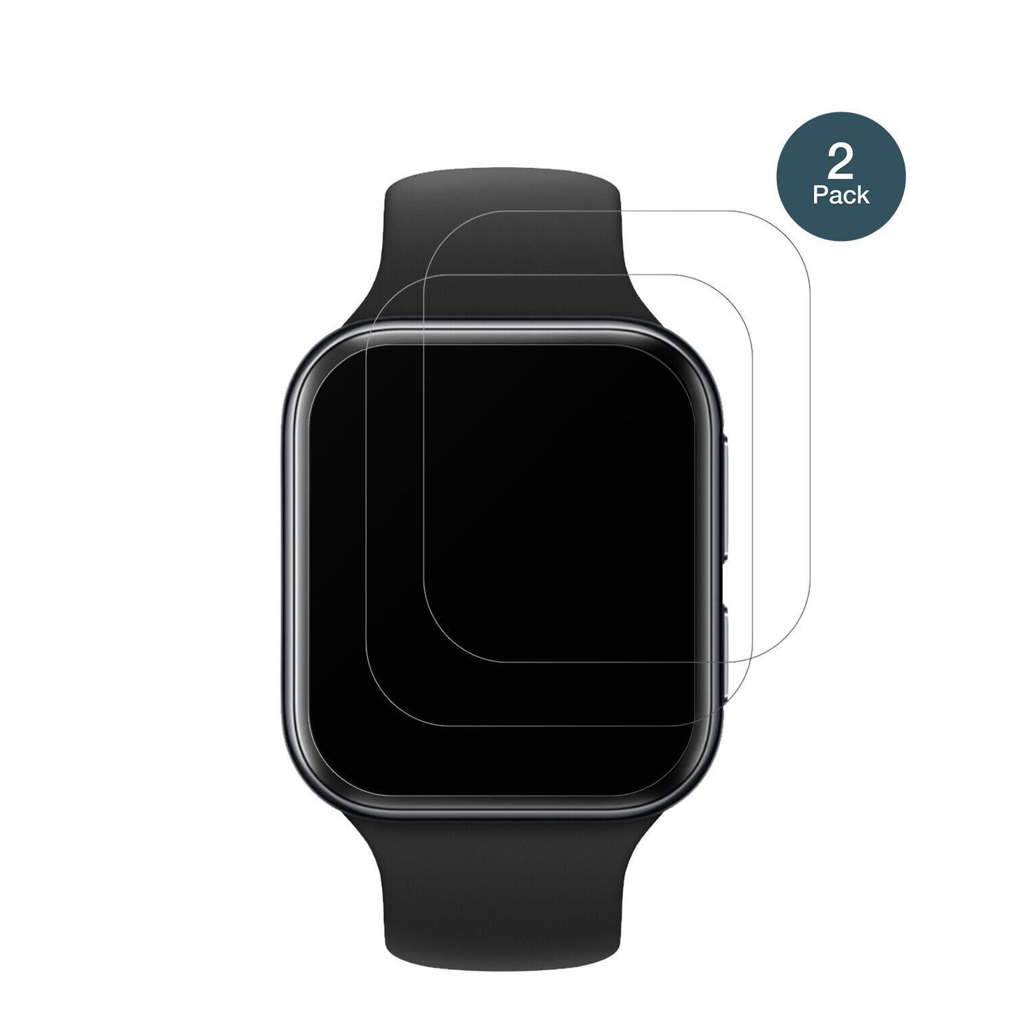 1x 9H Schutzfolie matt für OPPO Watch 3 Panzerfolie