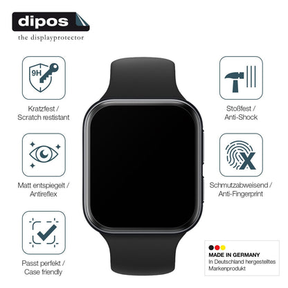 1x 9H Schutzfolie matt für OPPO Watch 3 Panzerfolie