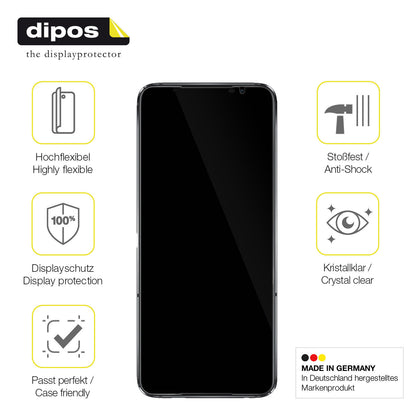 1x 3D Full Cover Schutzfolie für ASUS ROG Phone 6D