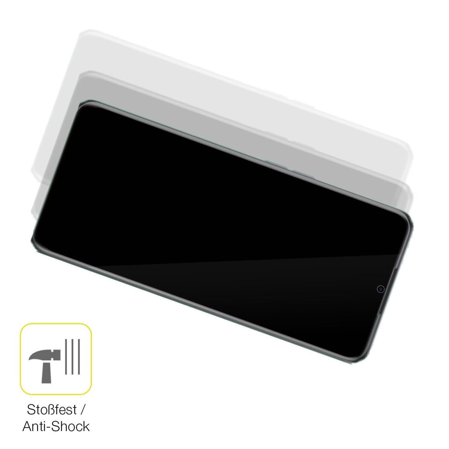 1x 3D Full Cover Schutzfolie für Realme V23i