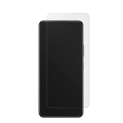 InfinixNote 12 Pro 5G mit aufgebrachter dipos Displayschutzfolie, die lästige Fingerabdrücke minimiert