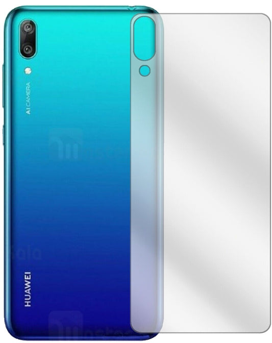 Klare Displayschutzfolie von dipos passend für Huawei Enjoy 9 Rückseite, präziser Zuschnitt und blasenfrei montiert
