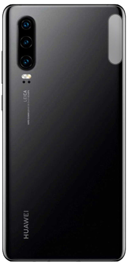 Klare Displayschutzfolie von dipos passend für Huawei P30 Kameralinse, präziser Zuschnitt und blasenfrei montiert