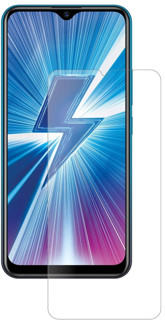 Matte Displayschutzfolie von dipos passend für Vivo Y3, 9H kratzfest und blasenfrei montiert