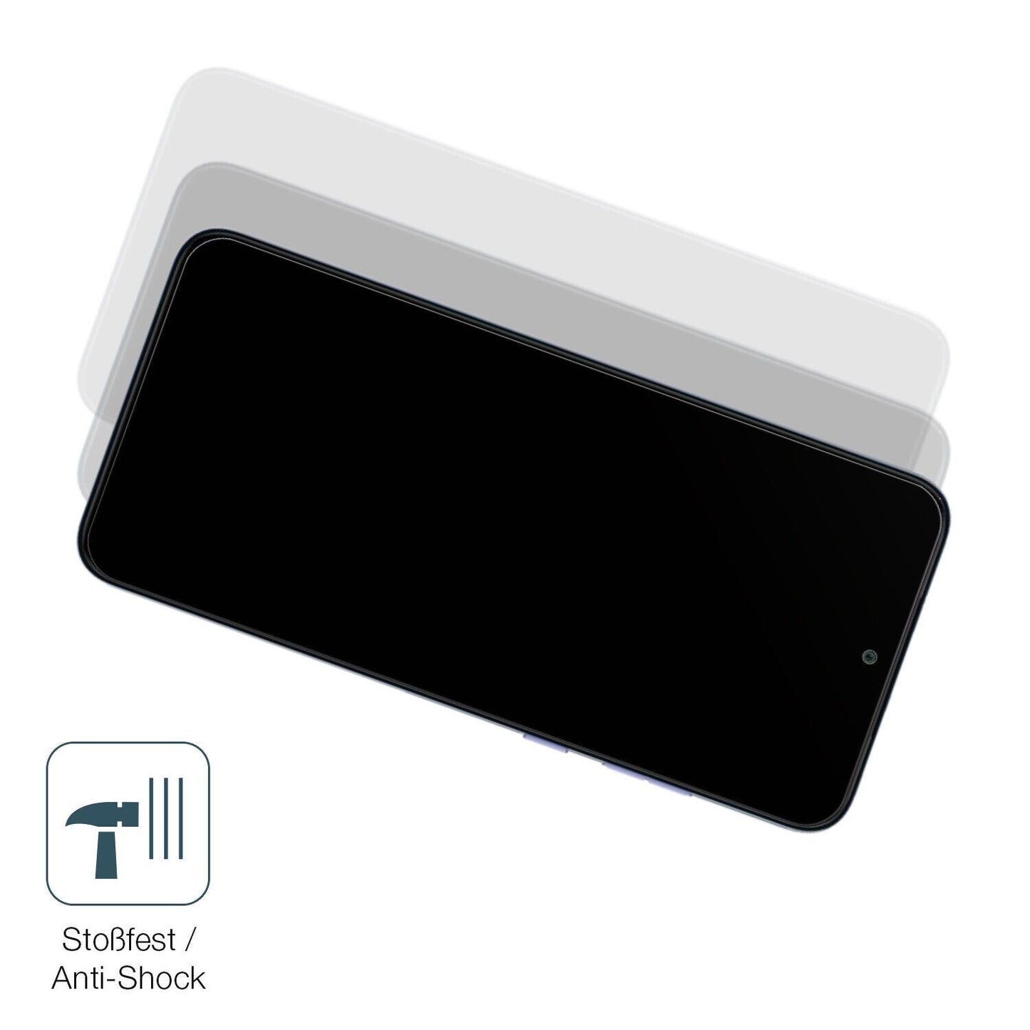 1x 9H Schutzfolie matt für MOTOROLA Moto Edge 30 Neo Panzerfolie