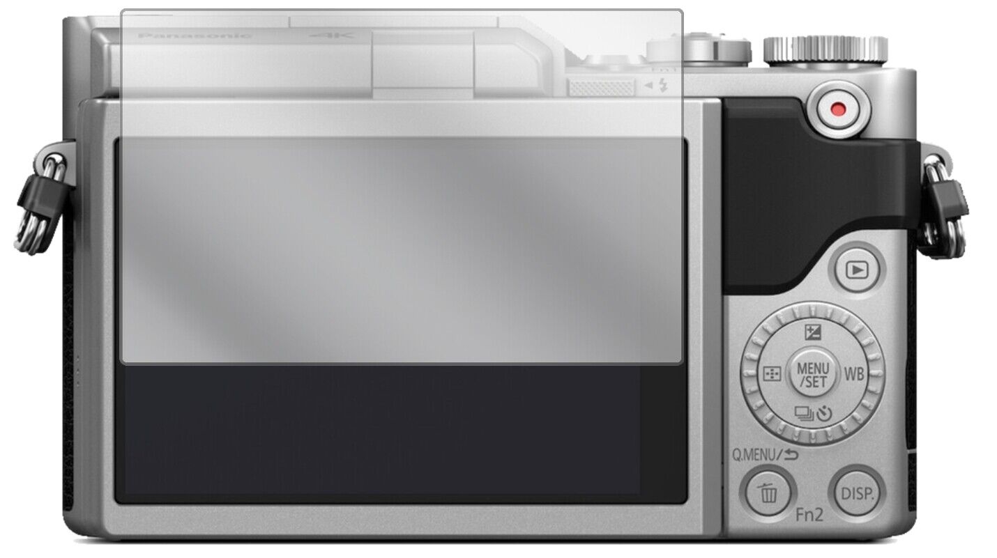 1x Schutzfolie klar für Panasonic Lumix DC-GX880 Display-Schutzfolie