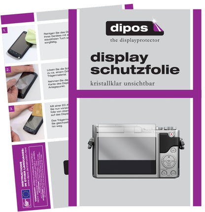 1x Schutzfolie klar für Panasonic Lumix DC-GX880 Display-Schutzfolie