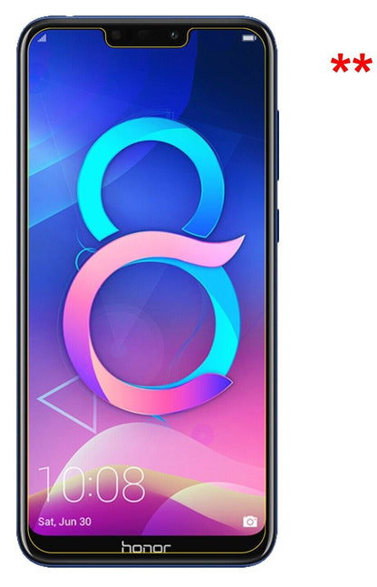 5x Schutzfolie matt für Honor 8C Display-Schutzfolie