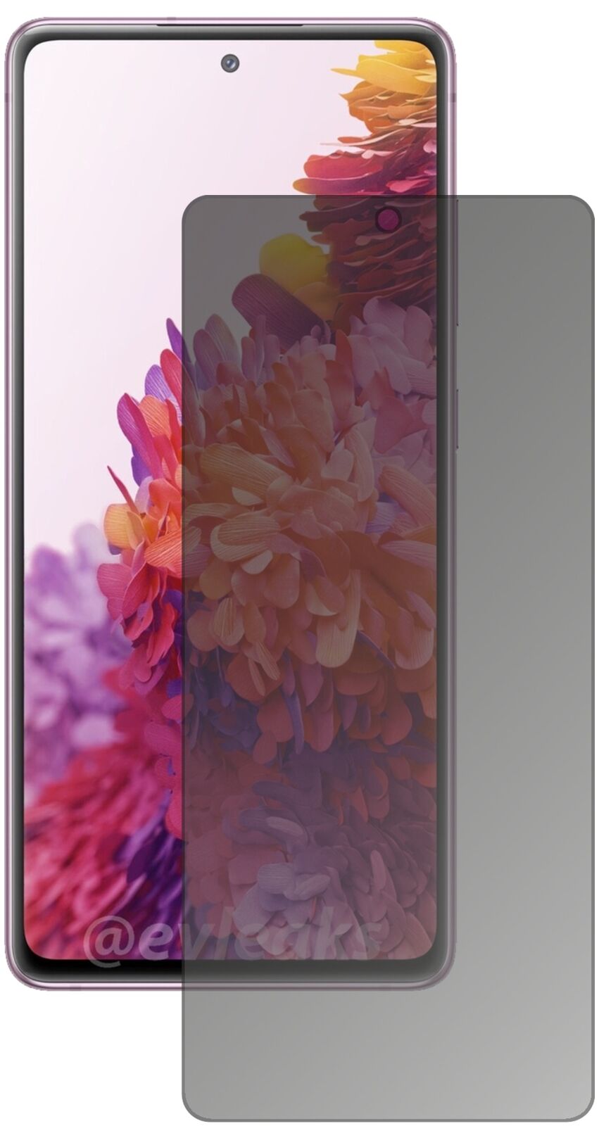 Blickschutzfolie für Samsung Galaxy S20 FE 5G matt Schutzfolie Privacy