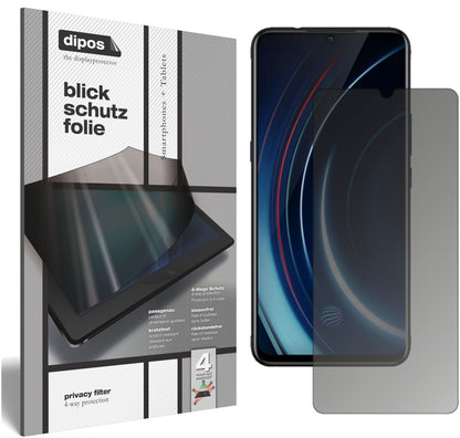 Blickschutzfolie für Vivo IQOO matt Schutzfolie Privacy