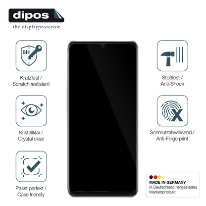 1x 9H Schutzfolie für Realme 10s Panzerfolie