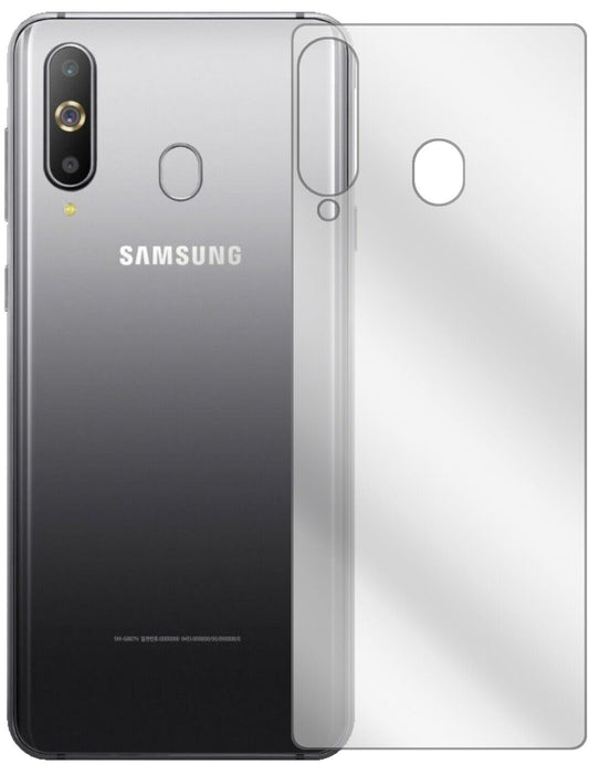 1x Schutzfolie klar für Samsung Galaxy A9 Pro (2019) Rückseite Display-Schutzfolie
