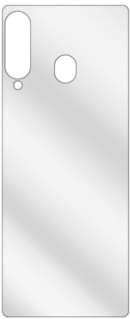 dipos Displayschutz für Samsung Galaxy A9 Pro (2019) Rückseite, transparente Oberfläche, geringe Dicke und perfekte Passform