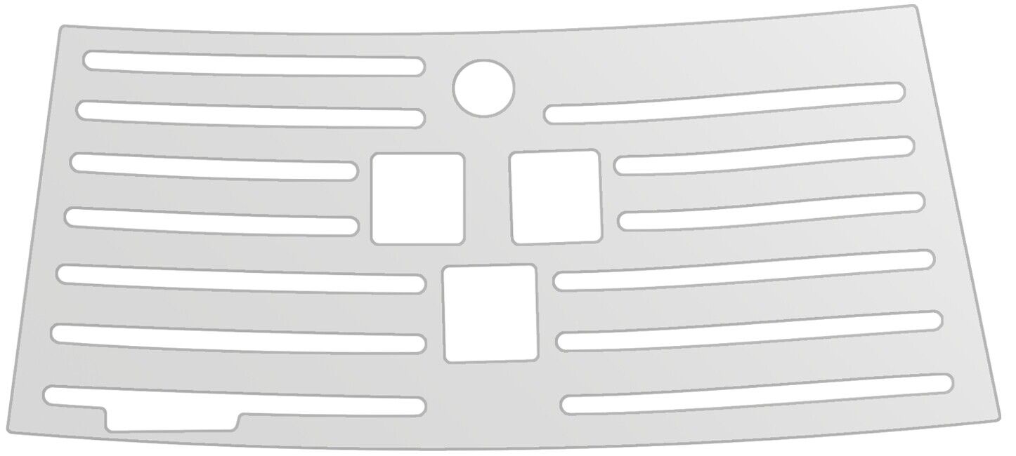 dipos Displayschutz für Philips HD8847/10 Tropfblech, mattierte Oberfläche, geringe Dicke und perfekte Passform