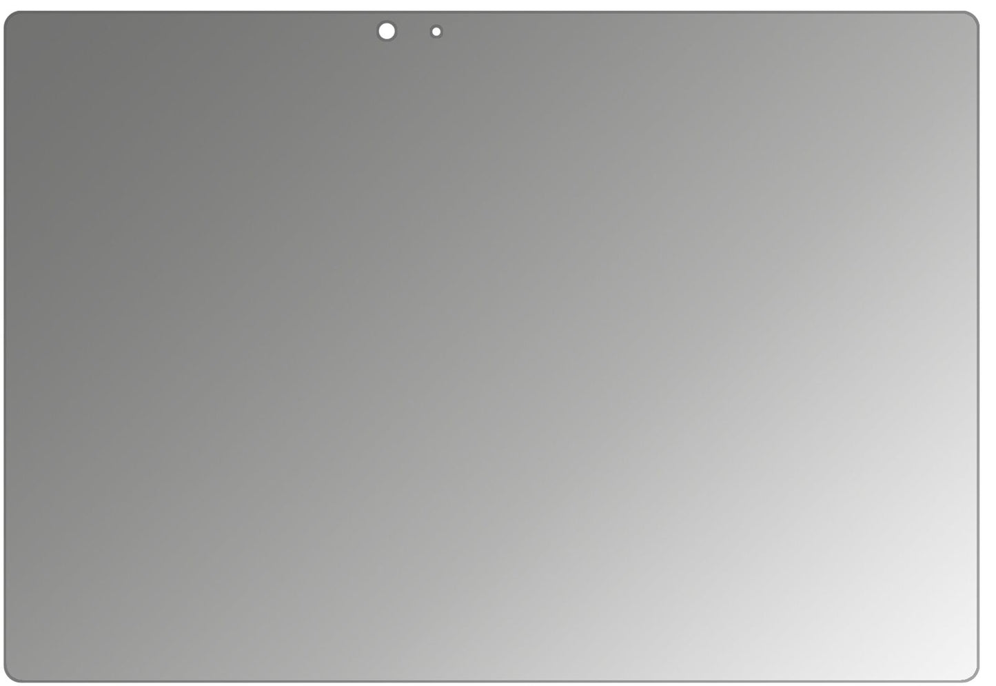Blickschutzfolie für Teclast TPad T10 matt Schutzfolie Privacy