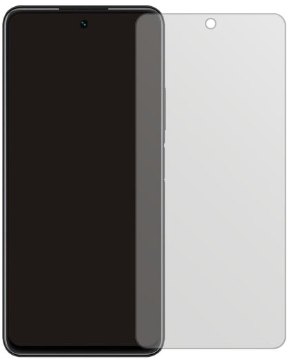 HuaweiP Smart (2021) mit aufgebrachter dipos Displayschutzfolie, die lästige Fingerabdrücke minimiert