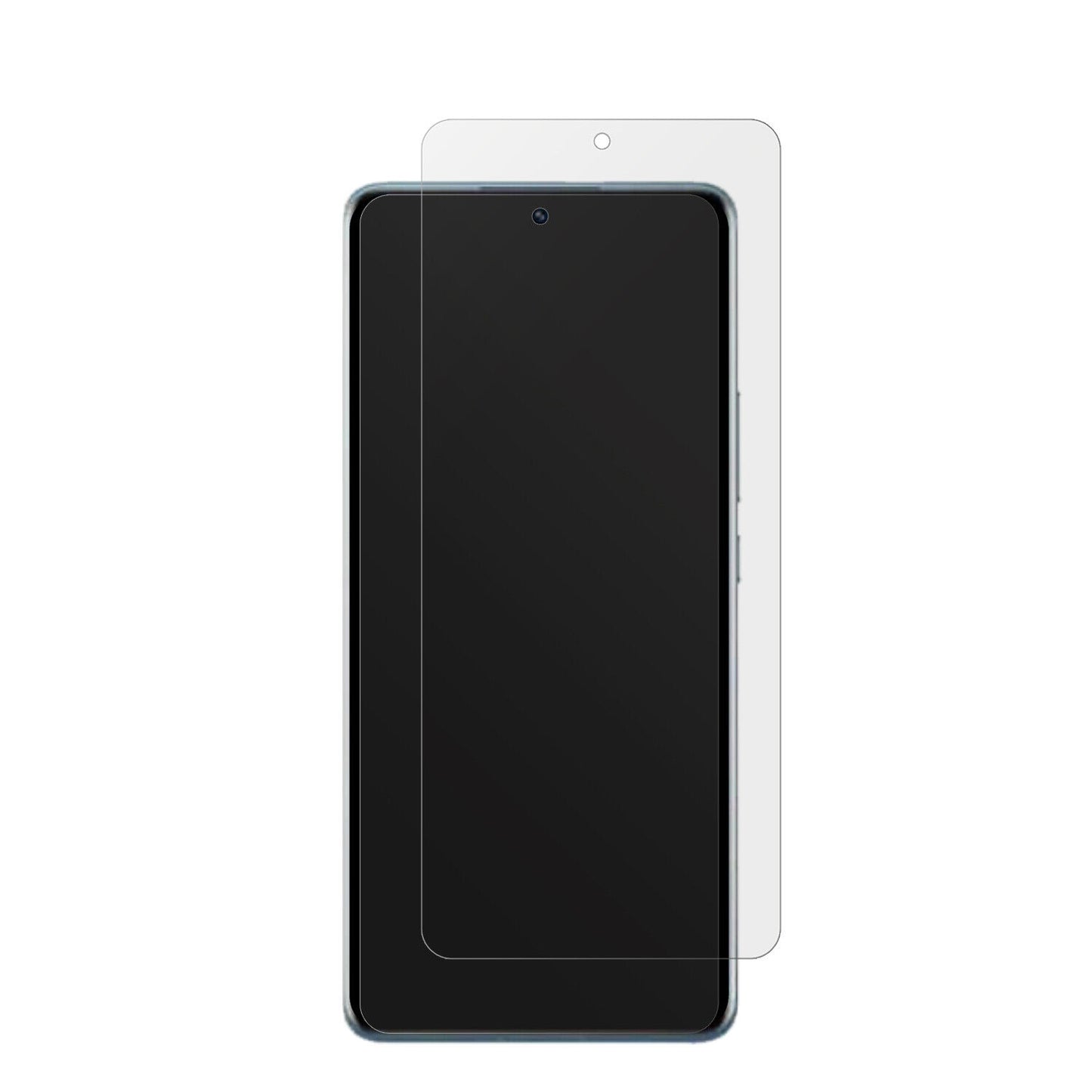 XiaomiRedmi K60 Pro mit aufgebrachter dipos Displayschutzfolie, die lästige Fingerabdrücke minimiert