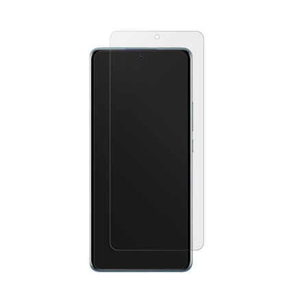 XiaomiRedmi K60 Pro mit aufgebrachter dipos Displayschutzfolie, die lästige Fingerabdrücke minimiert