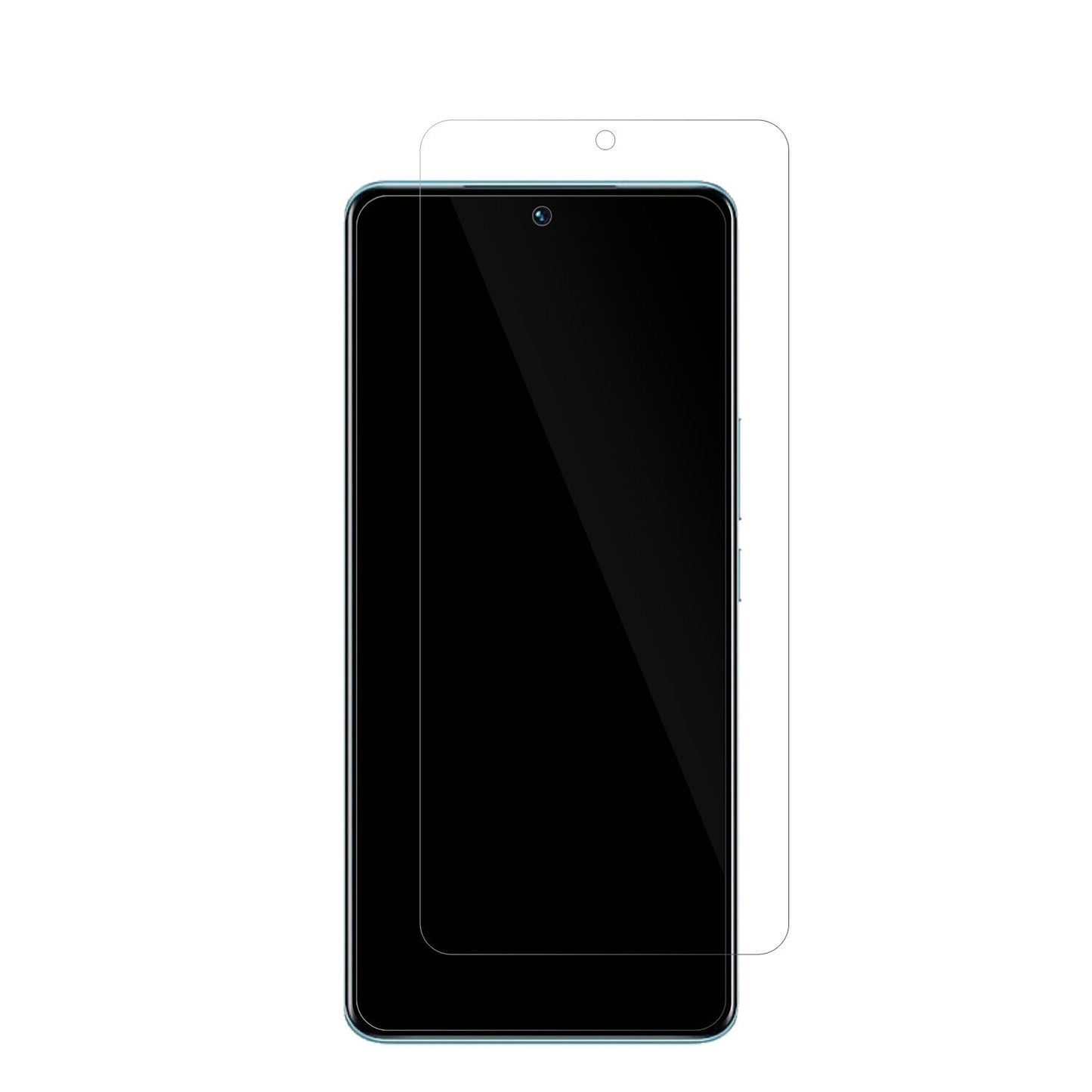 1x Schutzfolie klar für Vivo V25 Pro Display-Schutzfolie