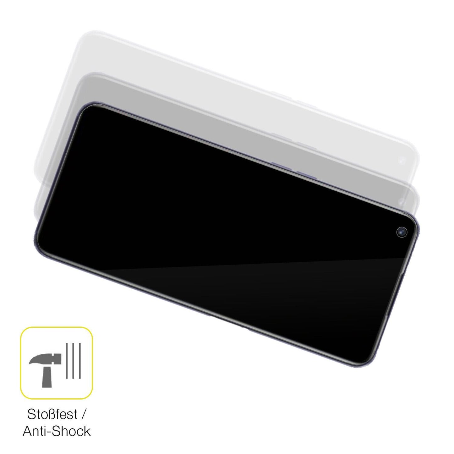 1x 3D Full Cover Schutzfolie für Realme Q3S