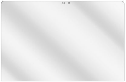 dipos Displayschutz für Apple MacBook Pro 15 Zoll (2019), transparente Oberfläche, geringe Dicke und perfekte Passform