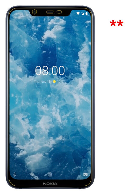 Dünne und klare Folie passend zugeschnitten für Nokia 46030