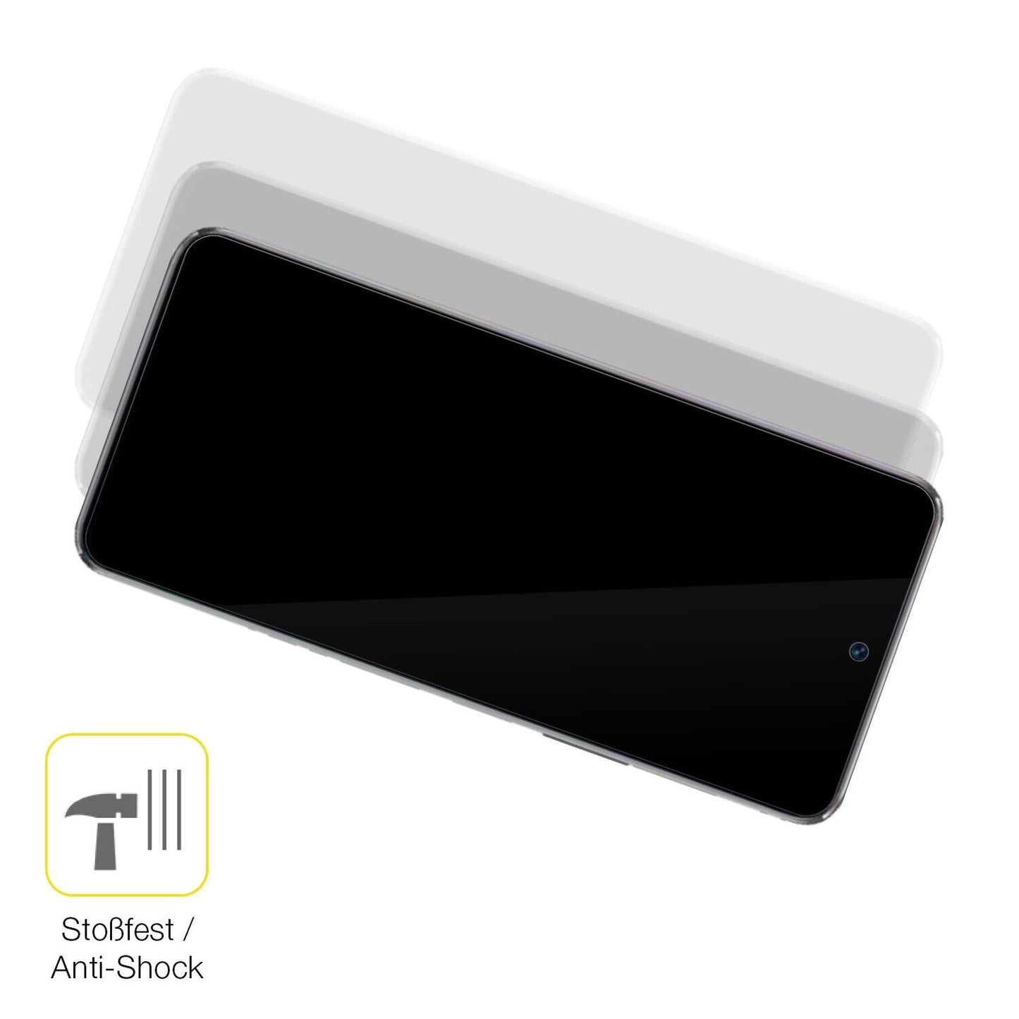 1x 3D Full Cover Schutzfolie für Huawei NZONE S7 Pro