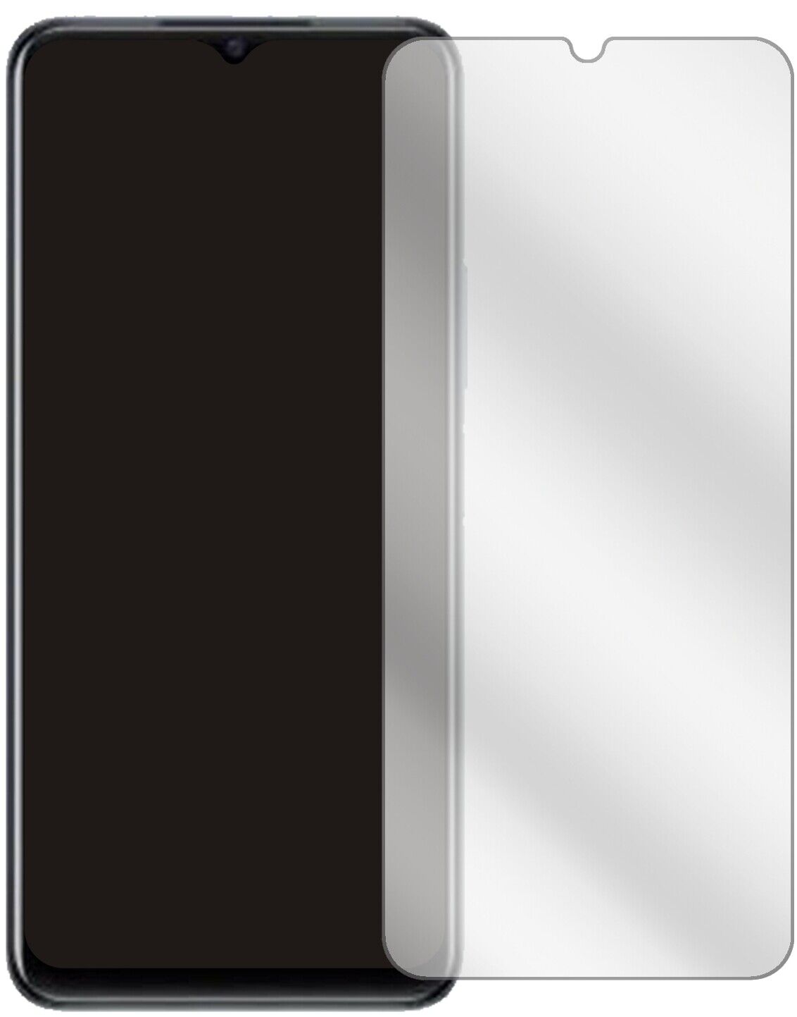 1x Schutzfolie klar für Vivo Y33T Display-Schutzfolie