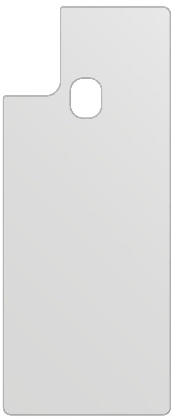 dipos Displayschutz für Samsung Galaxy M31s Rückseite, mattierte Oberfläche, geringe Dicke und perfekte Passform