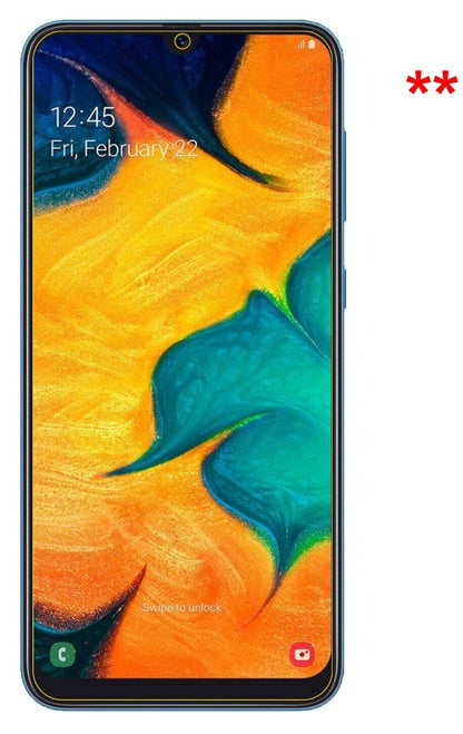 Blickschutzfolie für Samsung Galaxy A30 matt Schutzfolie Privacy