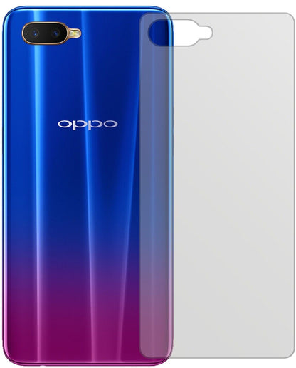 1x Schutzfolie matt für Oppo R15x Rückseite Display-Schutzfolie